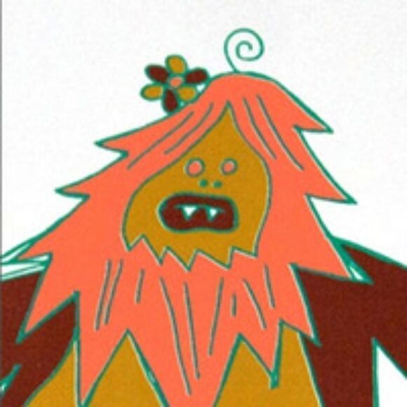 "Sassy Pants" : 4 color screen print - Picture 2 of 3